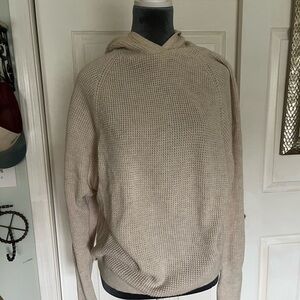 Cream Cynthia Rowley Knit hooded Sweater